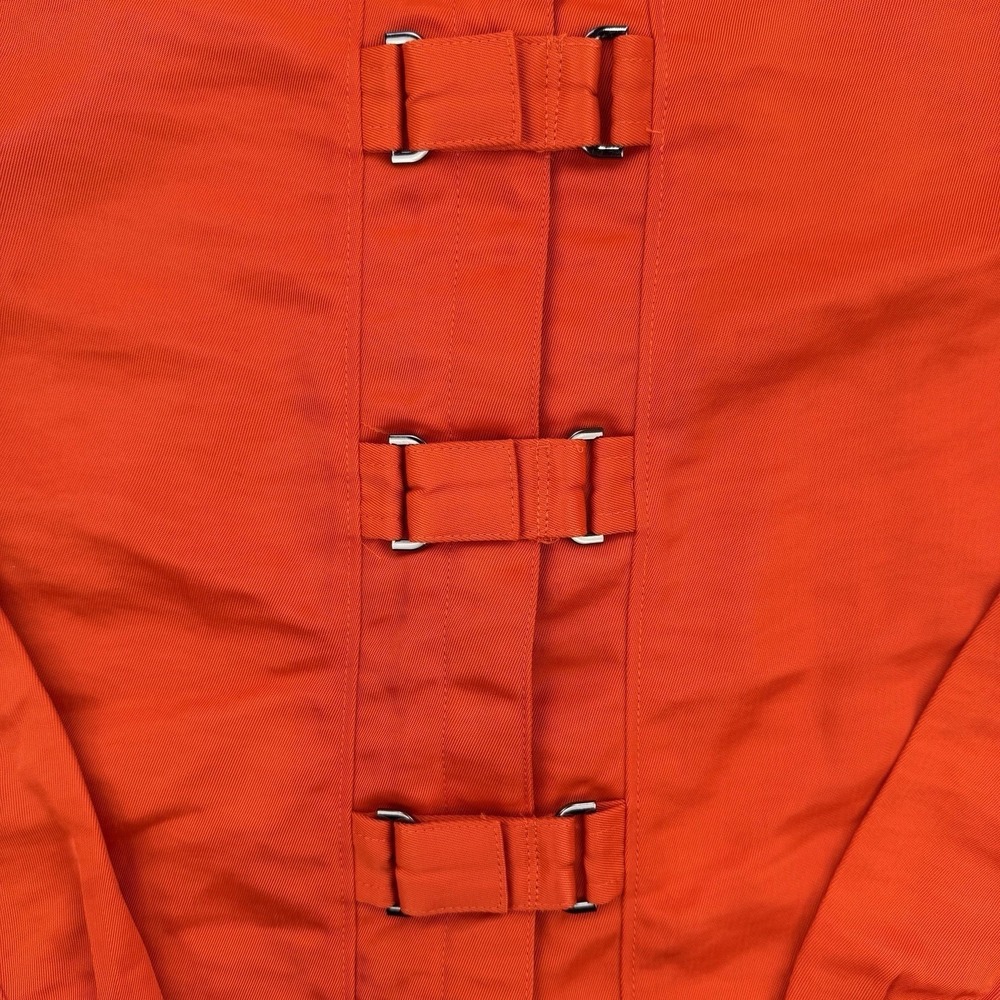 Honor The Gift Shirt Dress Womens 2XL Orange Strap Detail Streetwear - Picture 4 of 10